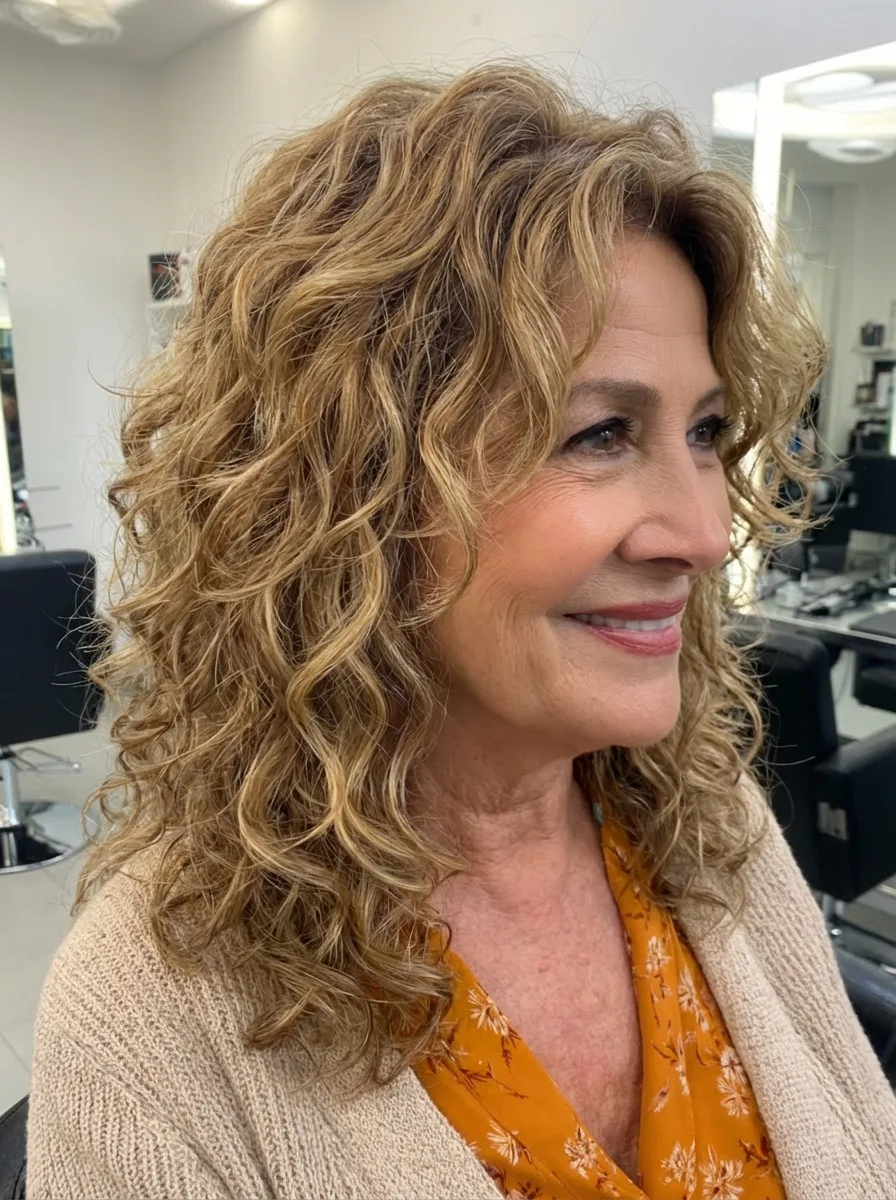 35 Stunning Short Curly Hairstyles for Women Over 60